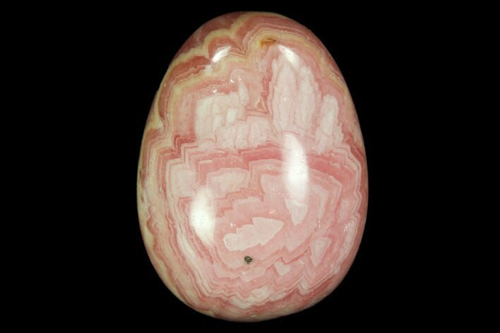 Polished Rhodochrosite Egg - Argentina #100437